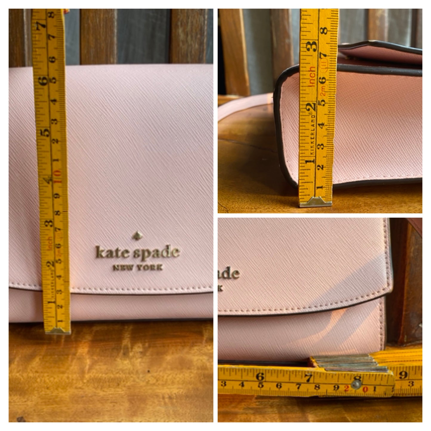 Kate Spade New York Carson Flap Convertible Crossbody Conch Pink