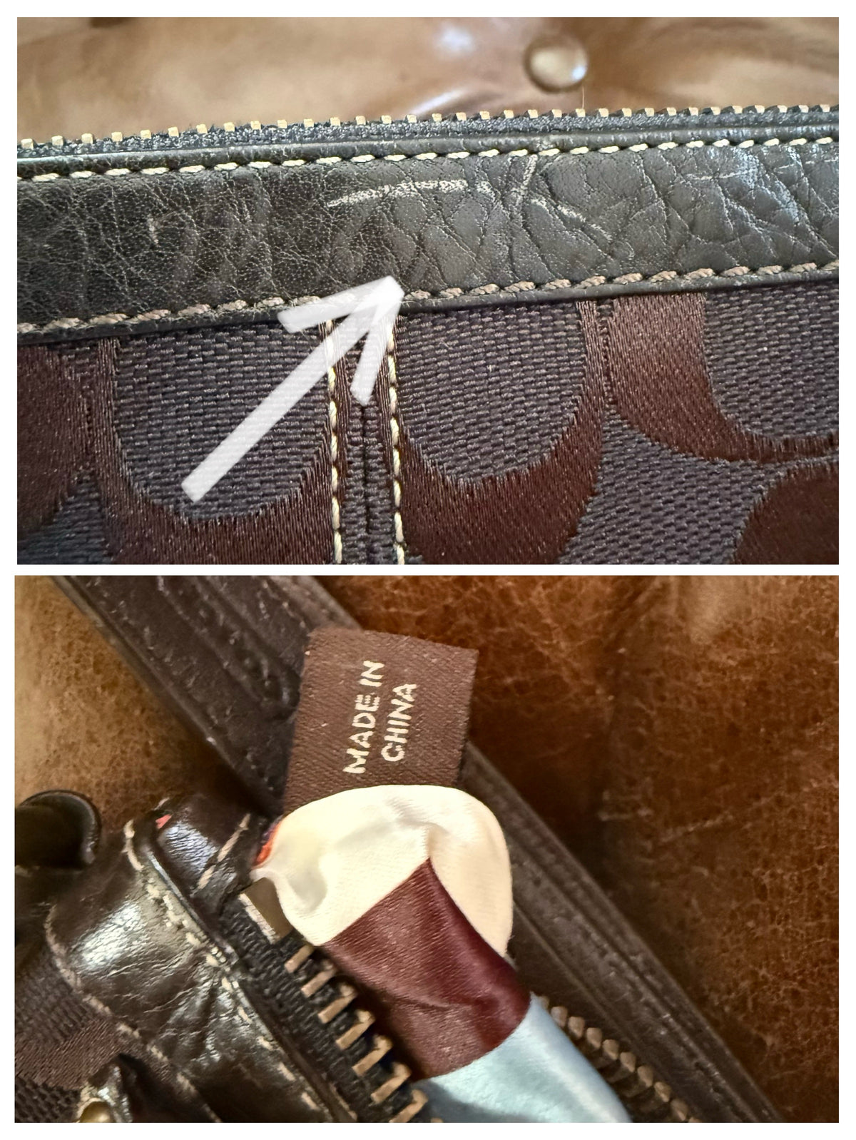 Coach Legacy Signature Turnlock Waist Bag Brown Y2K