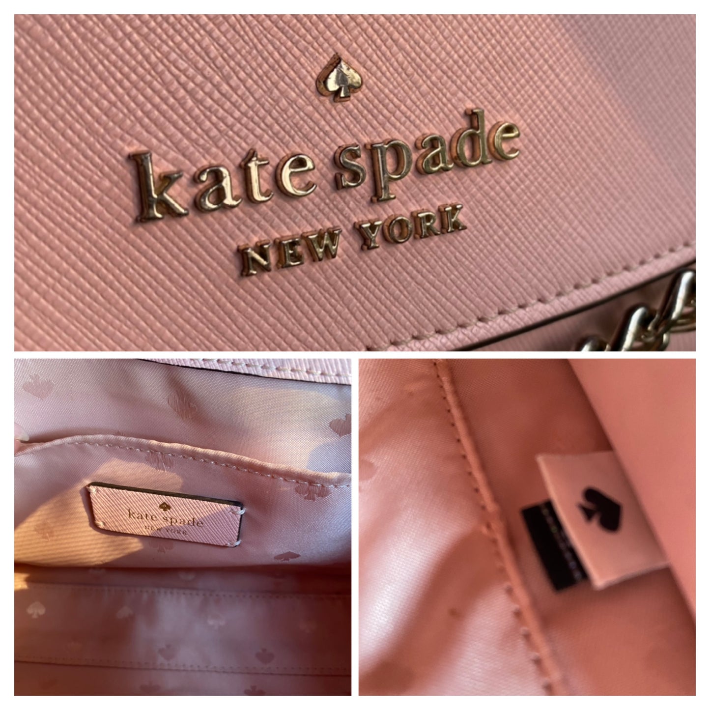 Kate Spade New York Carson Flap Convertible Crossbody Conch Pink