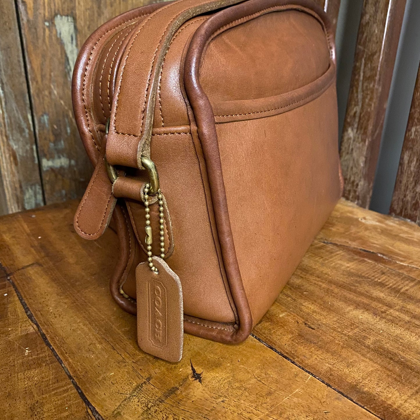 Coach Vintage Madison Bag | Shoulder Crossbody | British Tan Leather