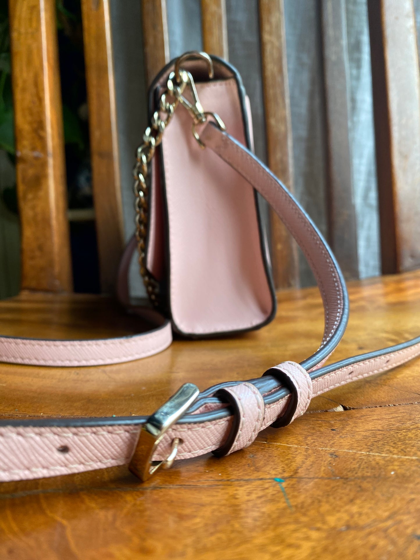 Kate Spade New York Carson Flap Convertible Crossbody Conch Pink