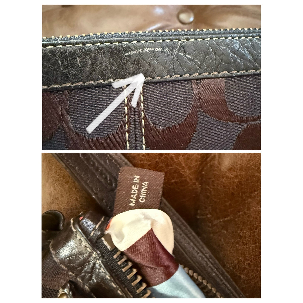 Coach Vintage Legacy Turnlock Waist Bag Brown