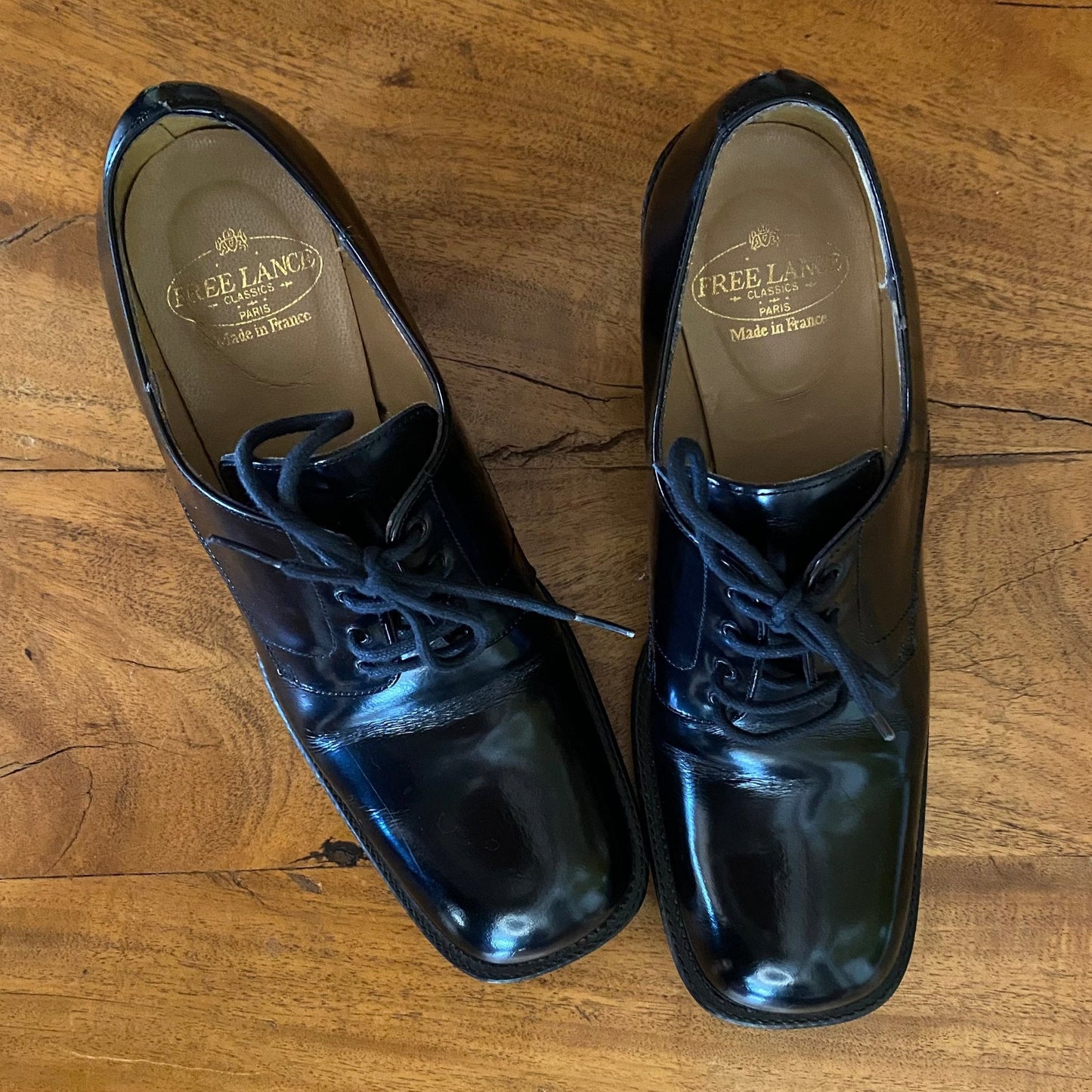 Free Lance Paris Classics Derby Black Lace Up Womens Shoes 36 EU, 5.5 US