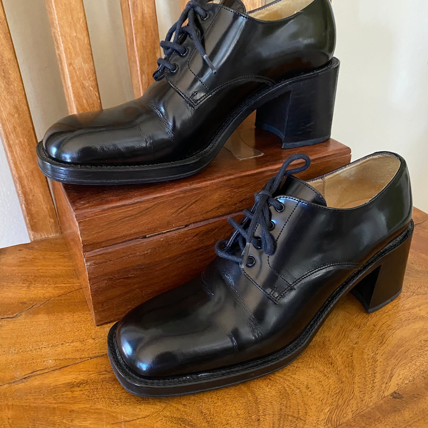 Free Lance Paris Classics Derby Black Lace Up Womens Shoes 36 EU, 5.5 US